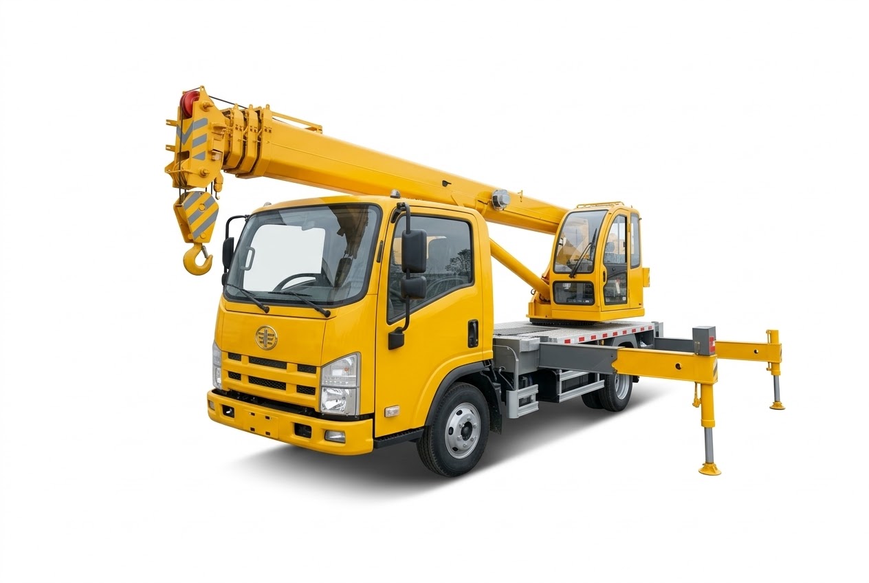 PCT 5-Ton Faw Jiefang Mobile Truck Crane